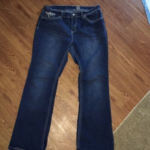 ND weekend western style bootcut jean